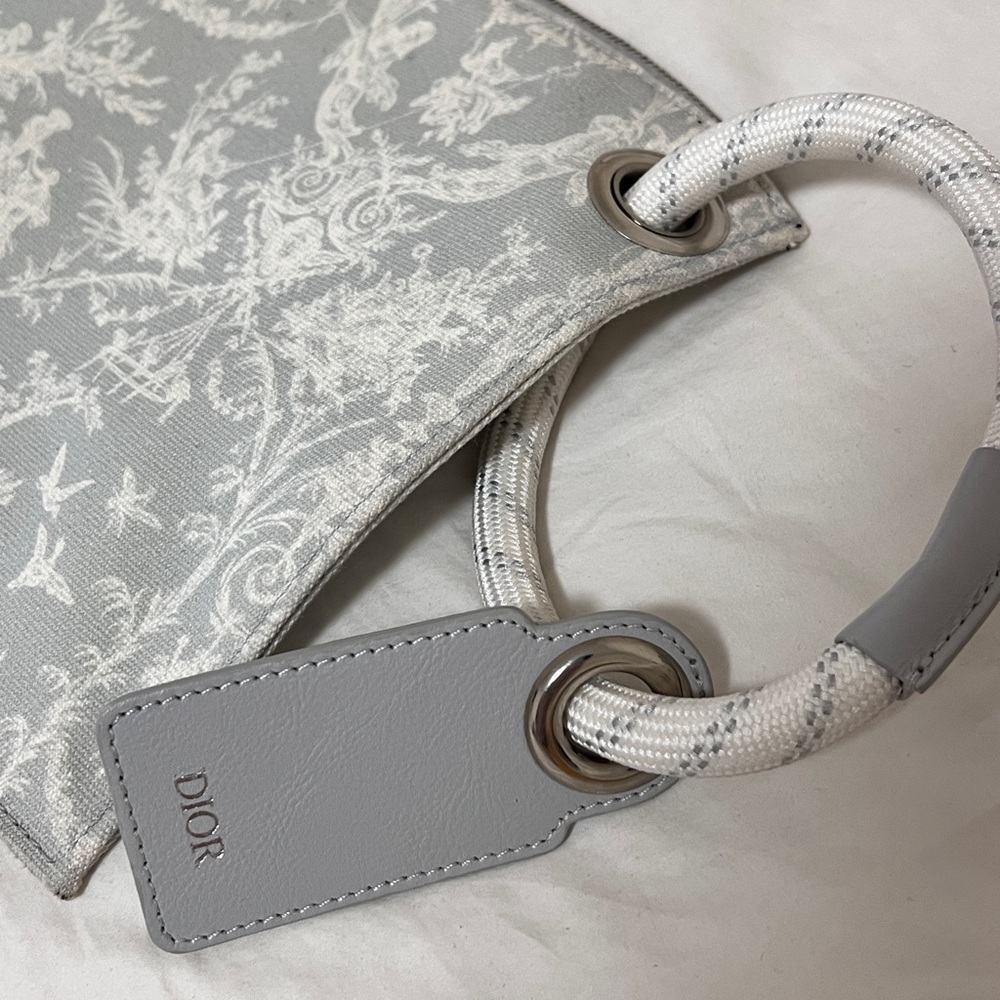Rare Vintage Dior Cloth Clutch Bag - Picture 4 of 6